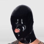 Latex Bondage Hood With Back Zipper - BDSM / Bondage Fantasy