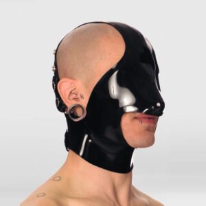 LATEX MASK ADJUSTABLE STRAPS VULTURE