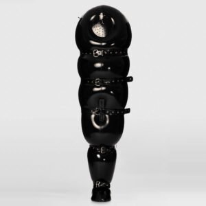 INFLATABLE LATEX SUIT SOLID COLOR STRAP RESTRAINT LATEX SLEEPSACK
