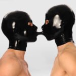 Latex Bondage Hood – Basic Two-Person Set with Intimate Breathing Feature