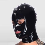 Latex Bondage Hood Punk Edition - Fetish / Kinky Gear