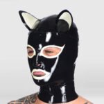 Latex Bondage Hood Zipper Style – BDSM Fetish / Kinky Roleplay Gear