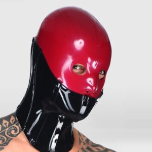 LATEX MASK COLOR-BLOCKING DESIGN MIDNIGHT BUTCHER