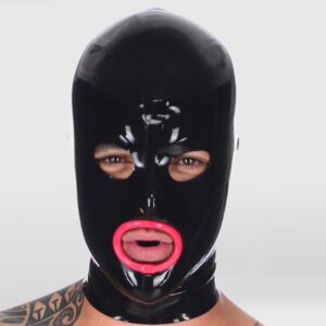 LATEX MASK FULL FACE OPENING SEXY THICK LIPS