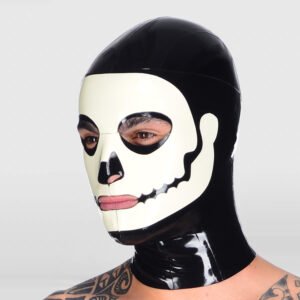 LATEX MASK SEAM REINFORCEMENT HORRIFIC SKULL HEAD