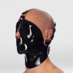 Three-Way Adjustable Latex Mask V2 - BDSM / Fetish Wear