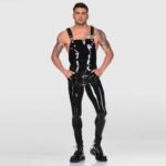 Adjustable Latex Suspender Pants – Kinky Fetishwear / Modern Aesthetic