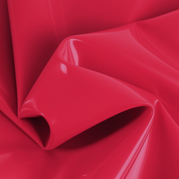 Dark red latex bodysuit