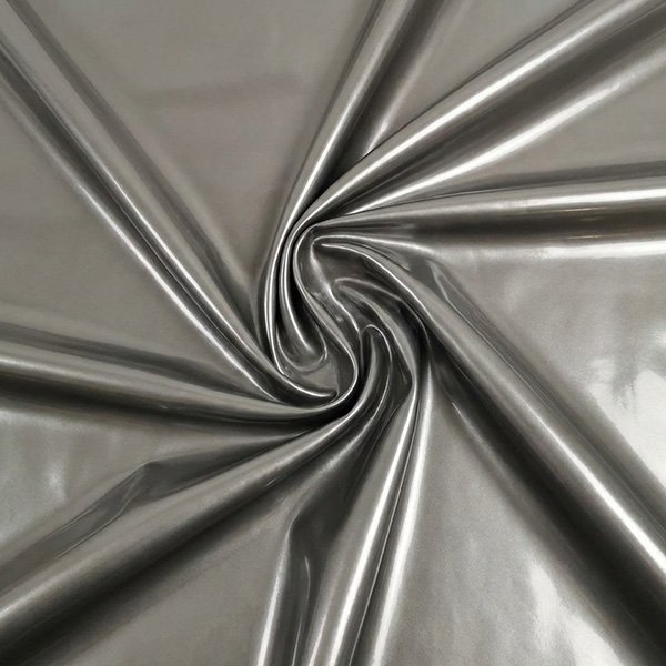 Deep silver latex sleeping bag