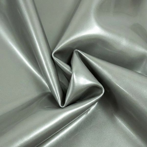 Gilded Sparkling Silver Latex Hood