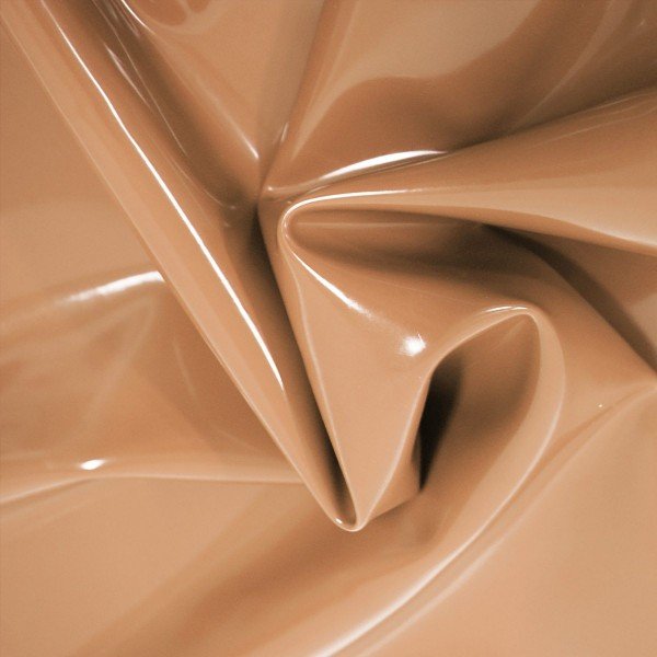 Camel-colored latex gloves