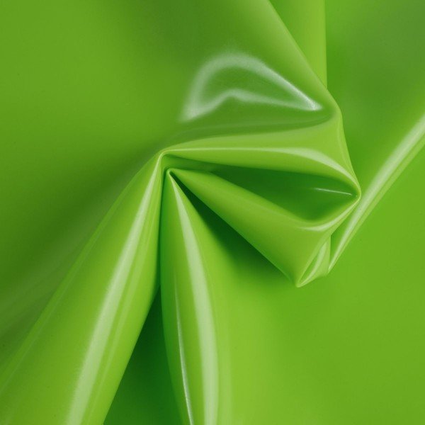 Grass green latex top