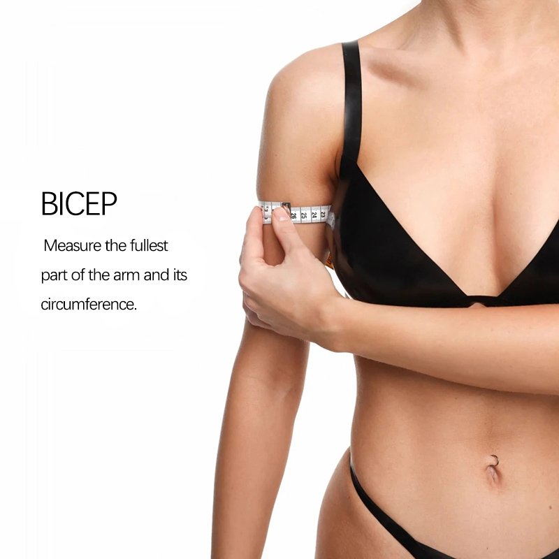 How to measure your body to determine the size of a latex garment?