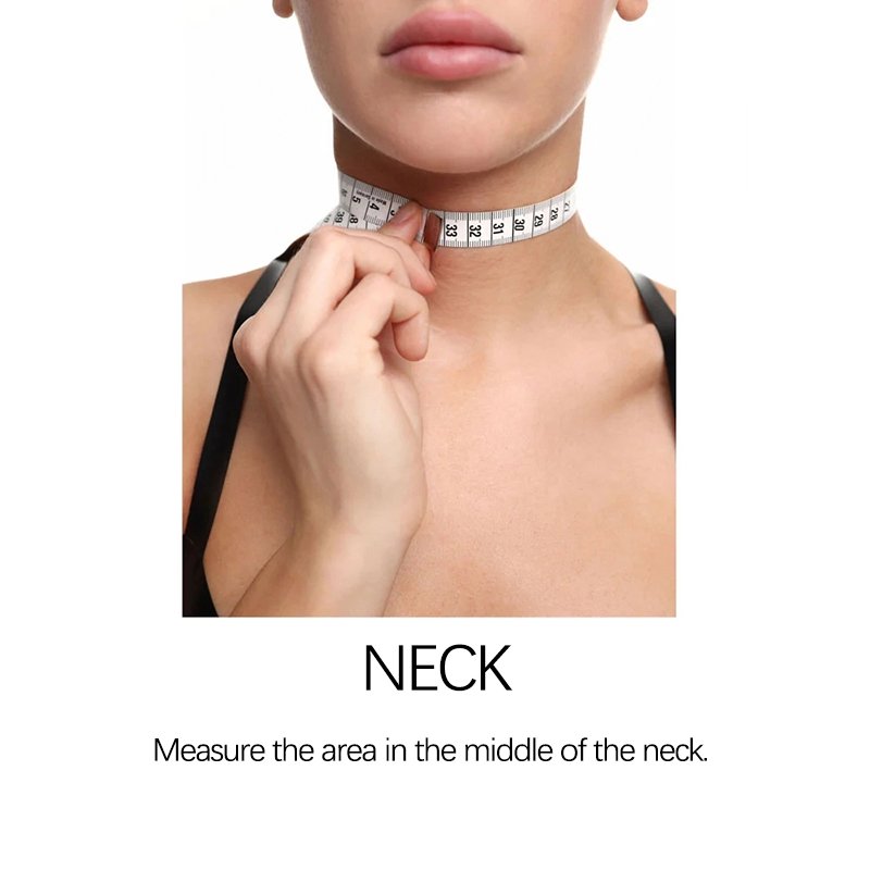 How to measure your body to determine the size of a latex garment?