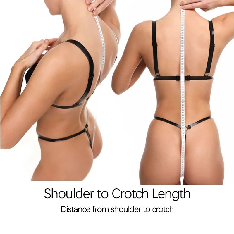 How to measure your body to determine the size of a latex garment?