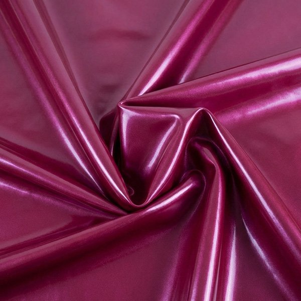 Metallic Bauhinia Red Latex Panties