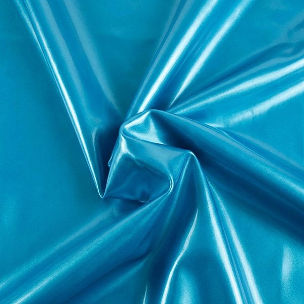 Metallic cobalt blue latex panties