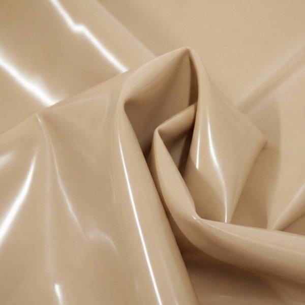 Pink khaki latex jacket