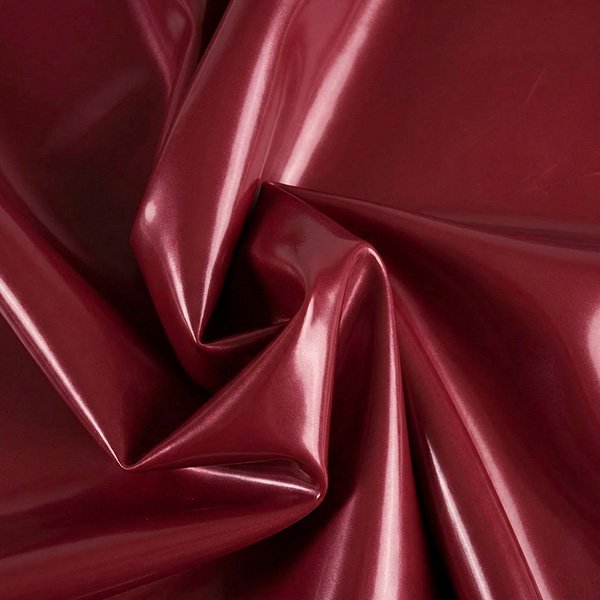 R Metallic Red Latex Panties