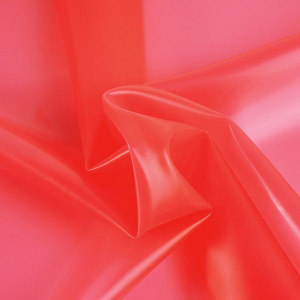 Trans Red Latex Jacket