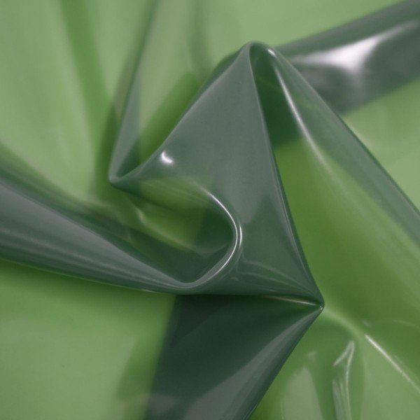 Transparent Army Green Latex Socks